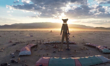 DJI Drones Used to Document Burning Man