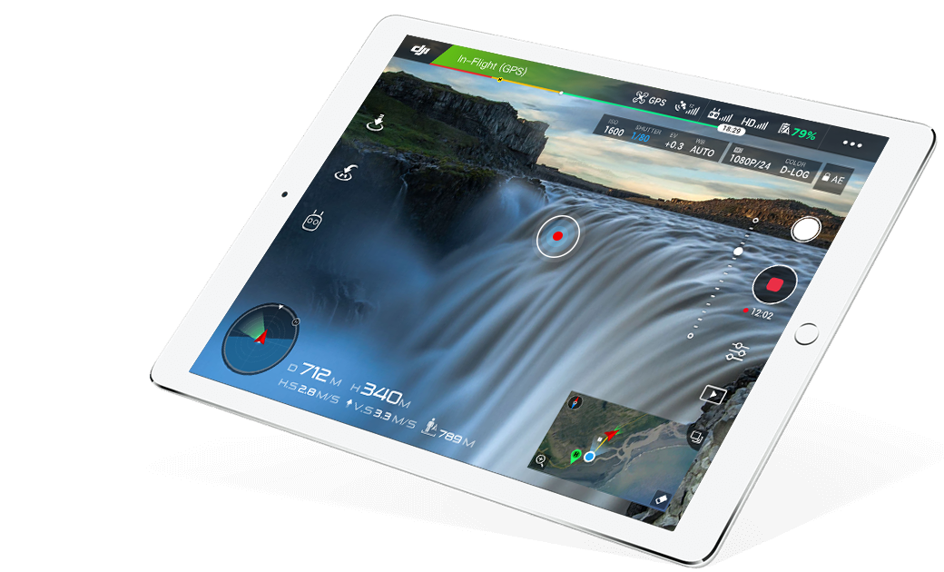 Dji fly deals app for tablet